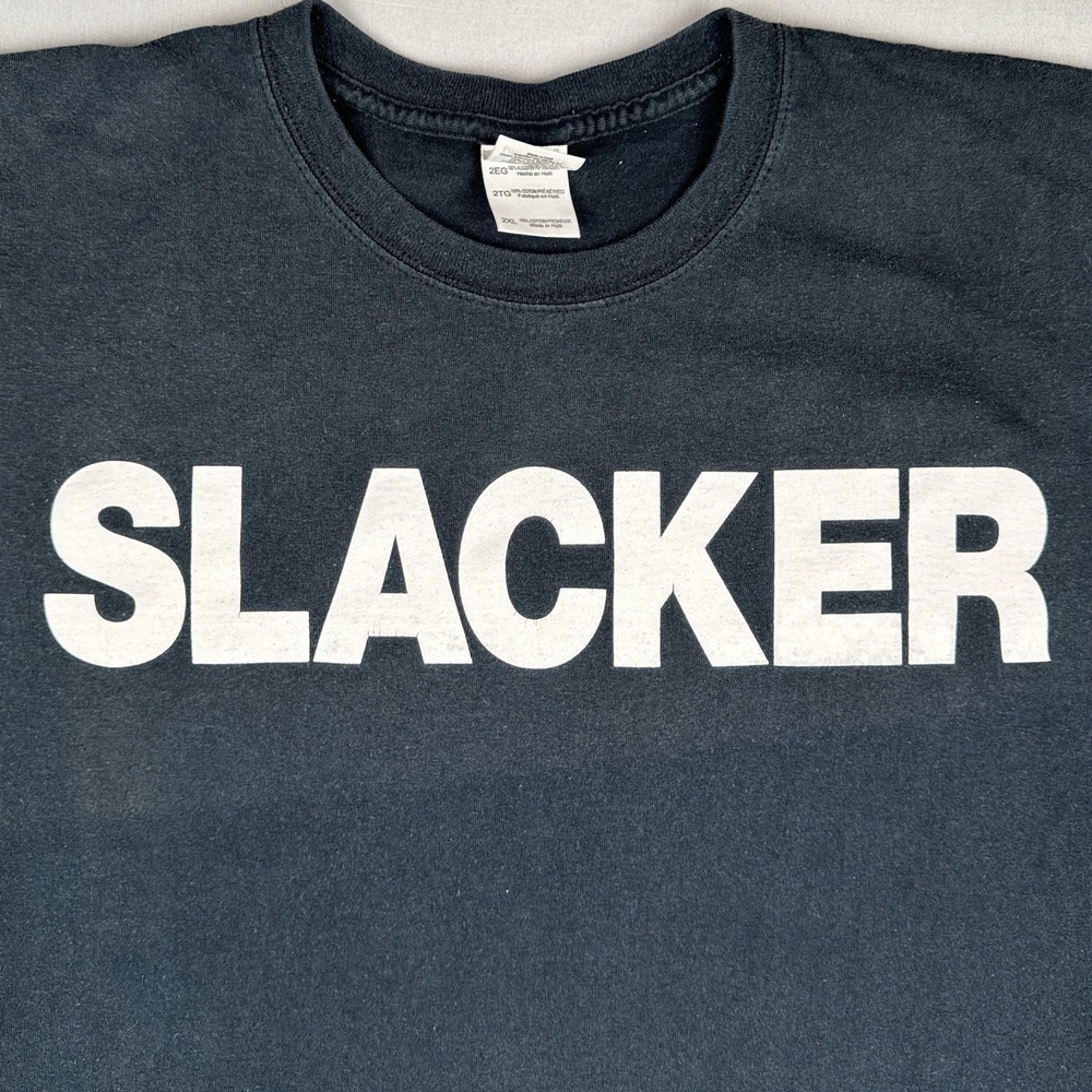 Vintage Y2K Comcast Slacker T Shirt Size 2XL Kick Back Tech Promo